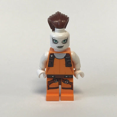 LEGO Minifigure -- Aurra Sing-Star Wars / Star Wars Clone Wars -- SW0306 -- Creative Brick Builders
